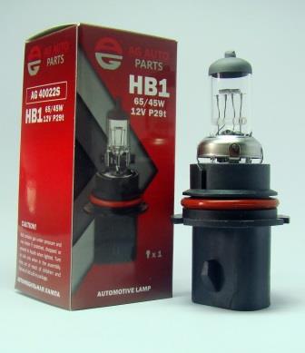 AG AUTOPARTS - AG 40022S - Лампа HB1 12V 65/45W P29T